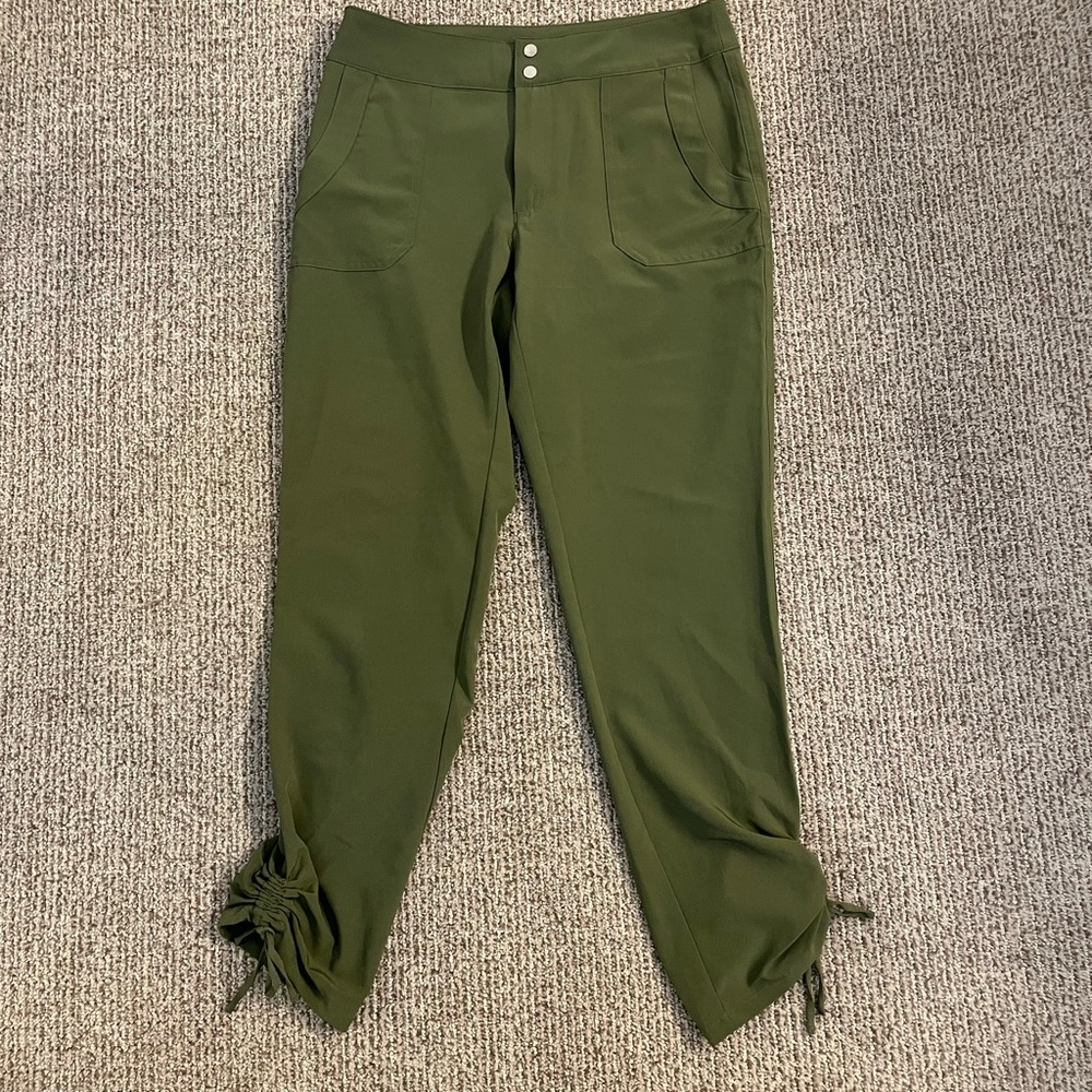 Green dressy pants